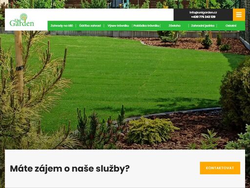 návrhy a realizace zahrad, údržba zahrad návrhy, realizace a údržba zahrad – to je unigarden, který vám zajistí kompletní péči o vaši zahradu.