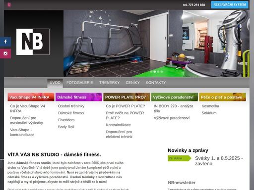 dámské fitness - nb studio třebíč