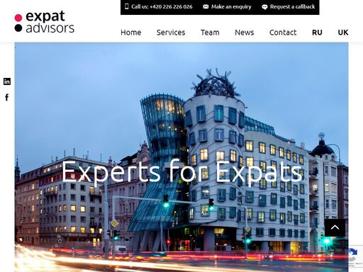 expat advisors is a company in prague which concentrates on providing relocation and legal services to foreigners in the czech republic.