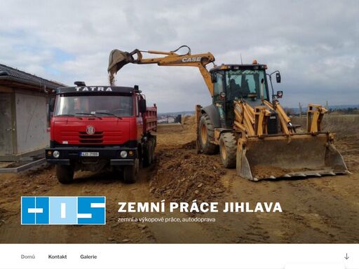 zemní práce, výkopy pro základy, inženýrské sítě, komunikace, zpevněné plochy, úpravy terénu, čištění toků a meliorací, nákladní autodoprava