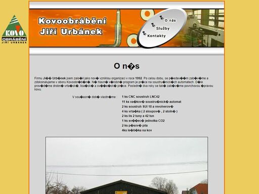 kovoobrábění, drobné vrtařské, lisařské a svářečské práce. povrchová úprava kovu
