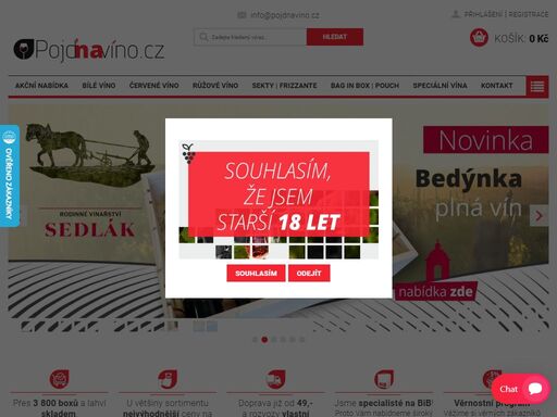 objevujte to nejlepší moravské víno za skvělé ceny! většinu zboží nabízíme skladem, s dopravou nad 1 500 kč zdarma a možností našeho vlastního rozvozu.