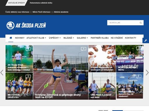 provozujeme atletický klub. pořádáme sportovní akce. věnujeme se běhům, vrhu koulí, skoku vysokém i dalekém, oštěpu, desetiboji a trojskoku. sportovní kroužky pro děti.