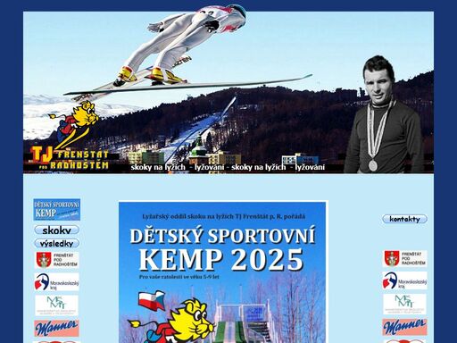stránky sportovního klubu tj frenštát pod radhoštěm - skoky na lyžích