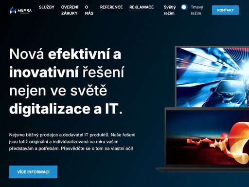 nová efektivní a inovativní řešení nejen ve světě digitalizace a it.