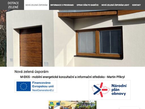 www.dotacezelene.cz