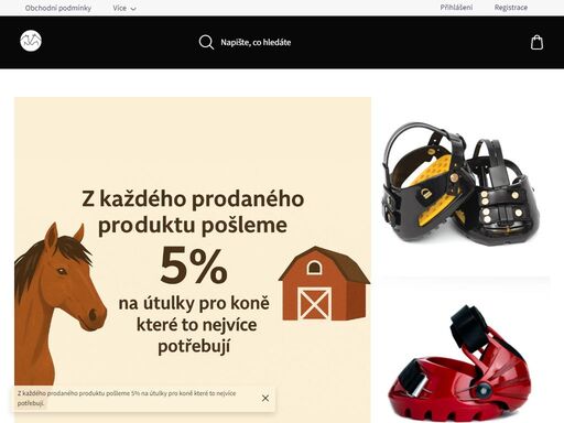objevte kvalitní výbavu pro koně: boty, sedla, uzdy, potřeby pro jezdce a více. u nás 5 % z každého nákupu věnujeme útulkům pro koně. poradíme s pasováním.