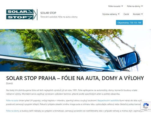 tónování autoskel, fólie na domy. na český trh distribuujeme fólie od těch nejlepších výrobců již od roku 1991. fólie aplikujeme na automobily, domy, komerční budovy a také reklamní výlohy. montážní servis zajišťují výrobcem vyškolení technici, přesně podle specifických přání a potřeb zákazníka.