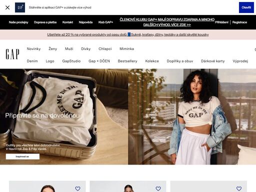 oficiální e-shop gap pro českou republiku. nakupujte dámské, pánské a dětské volnočasové oblečení a džíny z nejnovějších kolekcí americké značky.