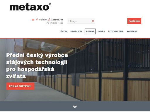 stájové a pastevní technologie pro koně, skot a hospodářská zvířata. specializujeme se na výrobu, dodávku a montáž stájových technologií pro velkochovy skotu. mezi naše výrobky patří žlabové zábrany, krční fixace skotu, hrazení pro skot, mobilní hrazení pro skot a mnoho dalších.