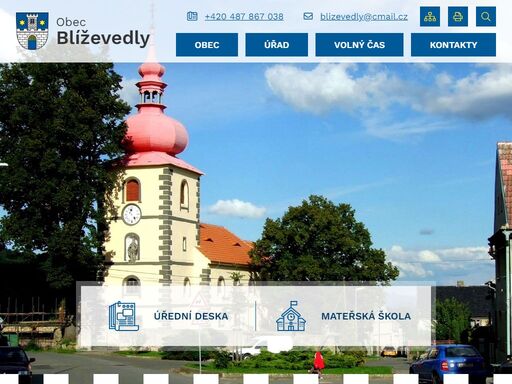 obec blíževedly