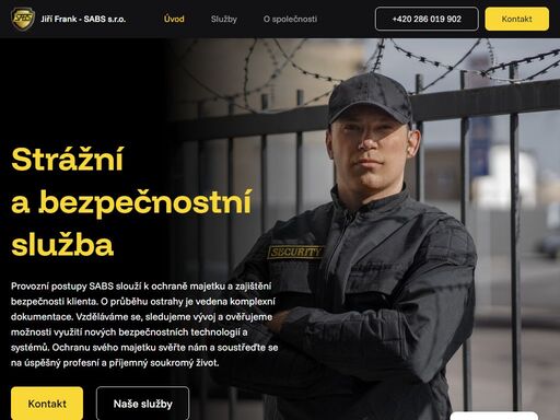 provozní postupy sabs slouží k ochraně majetku a zajištění bezpečnosti klienta. o průběhu ostrahy je vedena komplexní dokumentace.