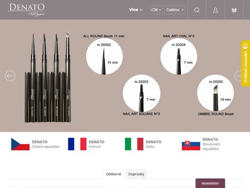 profesionální produkty pro nehtovou modeláž, manikúru a pedikúru. zboží skladem, rychlé odeslání. on-line splátky, poradenství a osobní přístup.