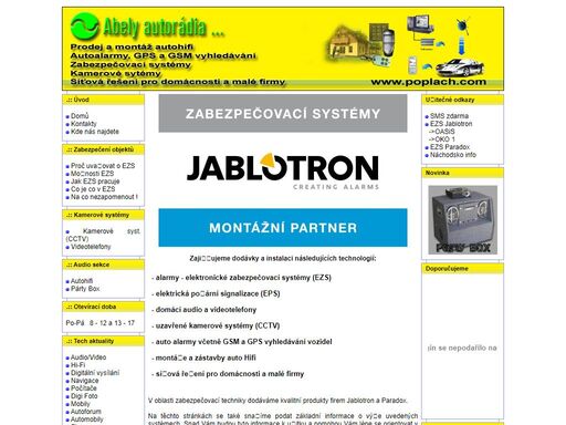 ag alarmy - elektronické zabezpečovací systémy, autoalarmy, kamerové systémy