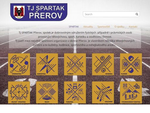 tj spartak přerov, telovýchova, atletika, florbal, kanoistika, kuželky, mentálně postižení sportovci, moderní gymnastika, nohejbal, plavání, dálkové a zimní plavání, sálová cyklistika, šachy, triatlon , turistika, vysokohorská turistika, veslování