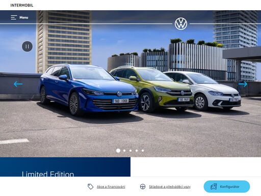 vstupte do světa volkswagen. skvělé jízdní vlastnosti, jedinečné asistenční systémy a vysoká spolehlivost. to jsou vozy volkswagen. prověřeno mnoha generacemi.