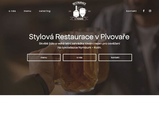 naše stylová restaurace v pivovaře, která se nachází hned vedle pivovaru, nabízí nejen pivo poděbradský zdroj.