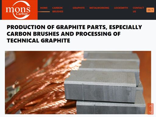 official website of the company engaged in the production of carbon brushes, engineering and metalworking
