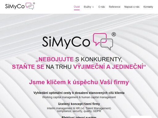firma simyco pomáhá se vzděláváním vašich zaměstnanců, s jejich dlouhodobým růstem i jejich profesním rozvojem.