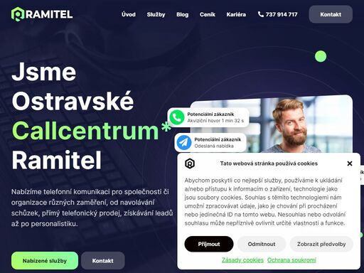 ostravská společnost se zaměřením na navolávání schůzek, vyhledávání b2b partnerů a přímé oslovování zákazníků