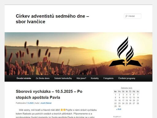 jsme otevřeným společenstvím věřících lidí, kteří se snaží navázat pevný vztah s bohem.často se spolu scházíme a pořádáme různé aktivity. bohoslužby jsou každou sobotu od 9:00