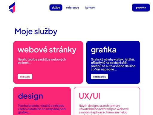jsem webdesignér, grafik a spoustu dalšího. podívejte se, co všechno vám mohu nabídnout. v případě zájmu či dotazu neváhejte poslat nezávaznou poptávku.