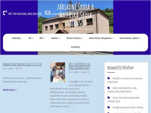 okres šumperk, příspěvková organizace