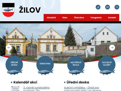 oficiální stránky obce žilov