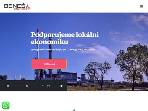 dodavatel štěpky pro teplárny v čr. beneš energo se specializuje na produkci, zpracování a distribuci biomasy.