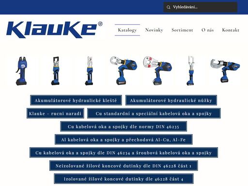 katalogy:
klauke
klauke z. nitsch, s.r.o.
ses
ses sterling 
greenlee
friedrich
jokari
dsg-canusa
dymo
brother
