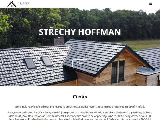 jsme malá rozvíjející se firma, pro kterou je preciznost a kvalita materiálů se kterou pracujeme na prvním místě.