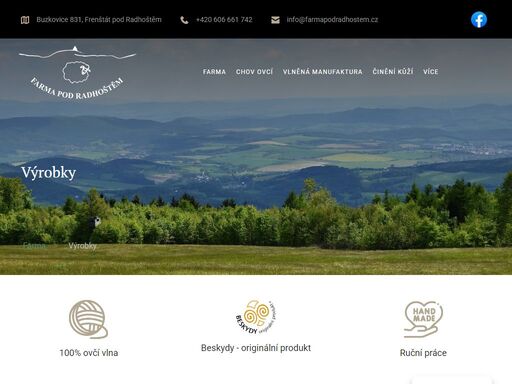 farma zabývající se chovem ovcí romney marsh a zpracováním ovčí vlny metodou plstění a pletení, nabízíme ručně pletené ponožky,podkolenky, vložky do bot,hučky,klobouky,plemenný jehnice a beránky,jatečná jehňata a činění kůží.
