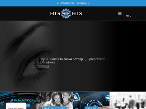hls security agency s.r.o. - bezpečnostní agentura, kamerové systémy, ostraha objektů