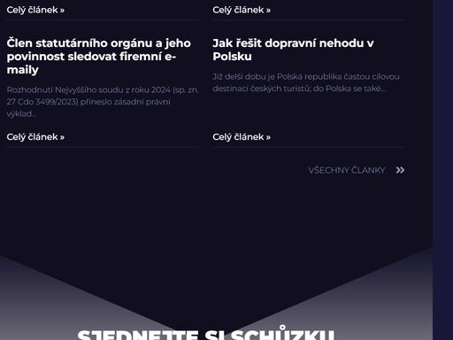 navštivte advokátní kancelář v třinci. poskytujeme právní pomoc zejména v obchodních, majetkových a rodinných vztazích.