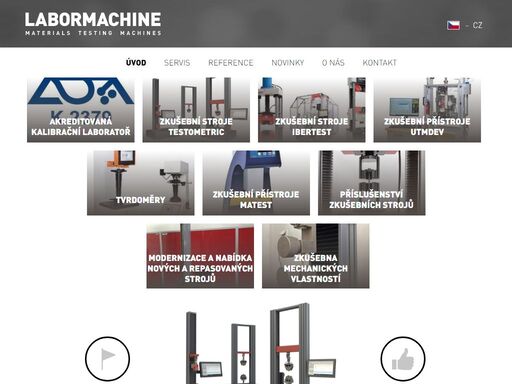 jsme výhradním dovozcem a autorizovaným distributorem zkušební techniky společnosti testometric, ibertest a galdabini pro čr a sr.