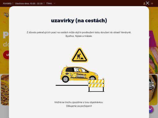 nejrychlejší rozvoz americké pizzy, stripsů, křidélek a nápojů po celém třinci. objednej online a do 30 minut máš jídlo doma!