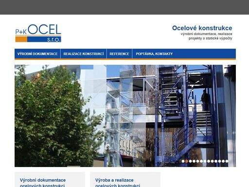 ocelové konstrukce - p+k ocel chrudim