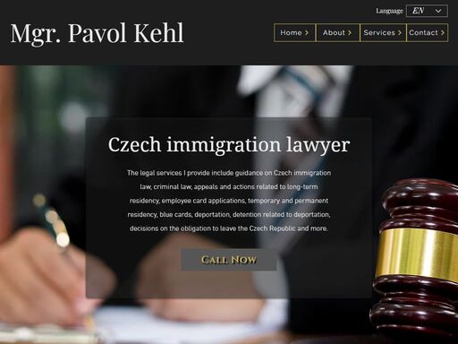 czech immigration lawyer in prague with 10+ years of experience. pavol kehl has helped hundreds navigate the czech immigration law and claim their lawful rights.