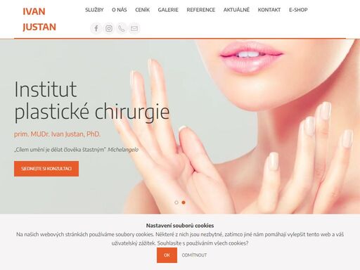 web věnovaný plastické chirurgii, plastickým operacím a snaze být krásnější. díky plastickým operacím omládnete.