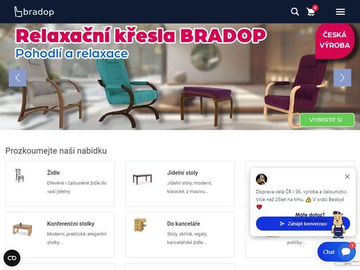 bradop - český výrobce nábytku