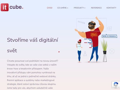 tvoříme projekty, které lidem usnadňují práci. baví nás digitalizovat firmy, vyvíjet interní systémy a aplikace, webové stránky.