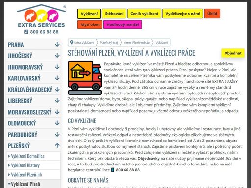 poptáváte levné vyklízení ve městě plzeň a hledáte odbornou a spolehlivou společnost, která vám tyto vyklízecí práce v plzni poskytne?