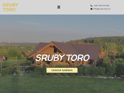 projekce a výstavba kanadských srubů
