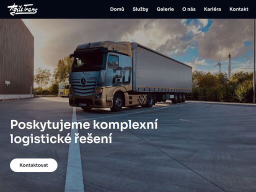 agile-trans, s.r.o. mezinárodní kamionová doprava. hledáte spolehlivou kamionovou dopravu v chomutově? u nás jste na správném místě.