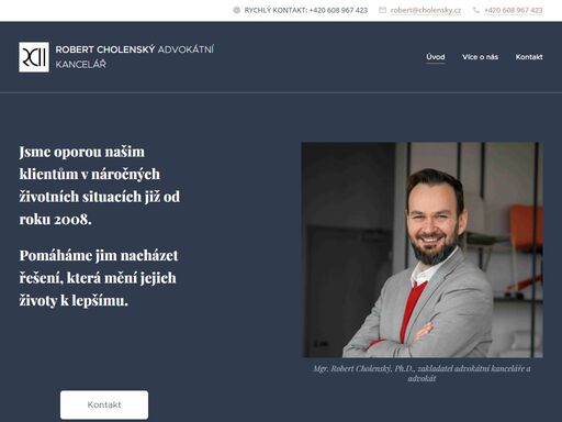 jsme oporou našim klientům v náročných životních situacích již od roku 2008. pomáháme jim nacházet řešení, která mění jejich životy k lepšímu.