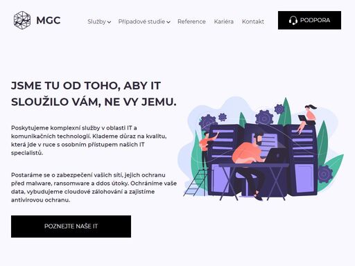 jsme tu od toho, aby it sloužilo vám, ne vy jemu.