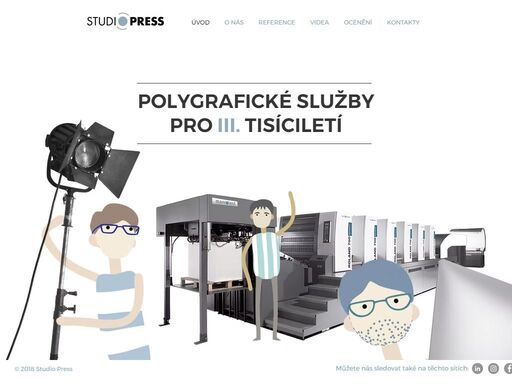 studio press - nabízíme komplexní služby z oboru polygrafie. tiskárna čáslav, grafická studia praha & pardubice.