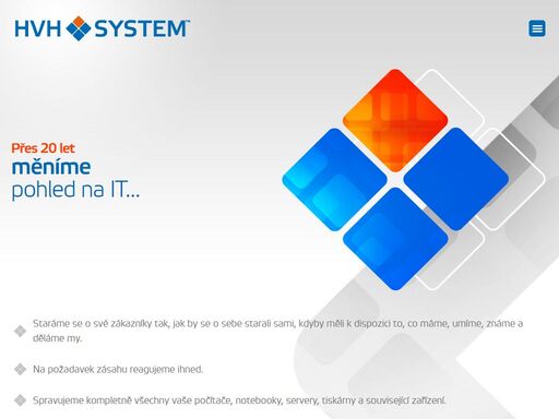 hvh system cz s.r.o. přes 20 let měníme pohled na it... zahájení technické podpory staráme se o své zákazníky tak, jak by se o sebe starali sami, kdyby měli k dispozici to, co máme, umíme, známe a děláme my. na požadavek zásahu reagujeme ihned. spravujeme kompletně všechny vaše počítače, notebooky, servery, tiskárny a související zařízení. […]