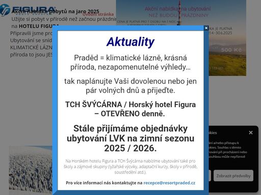 resort figura - praděd