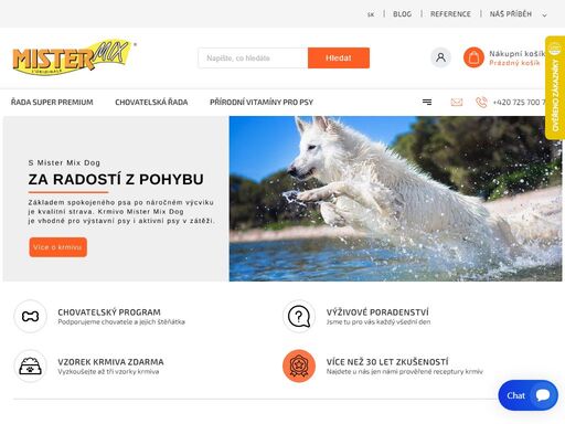 krmivo, které opravdu funguje, mister mix dog